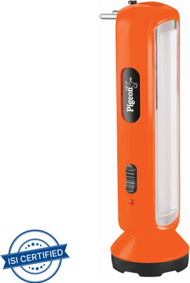 Pigeon Radiance-Led Torch 2 Hrs Torch Emergency Light(Orange)