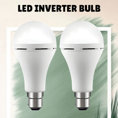 SACRO 15W Emergency Inverter Bulb, Rechargeable Emergency Led Bulb For Power CutsY377 4 hrs Bulb Emergency Light(White)