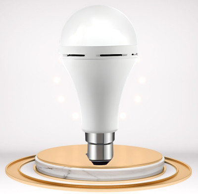 Clairbell Emergency 15W Inverter LED Bulb with 1200mAh Rechargeable Battery W333 4 hrs Bulb Emergency Light(White)