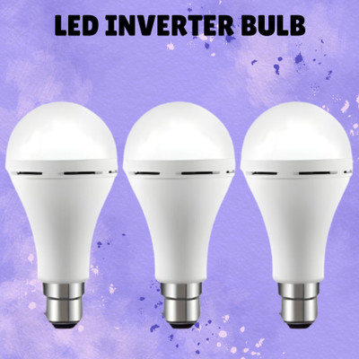 SYARA 15W Emergency Inverter Bulb, Rechargeable Emergency Led Bulb For Power CutsH347 4 hrs Bulb Emergency Light(White)