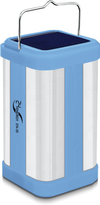 24 ENERGY 32 Hi-Bright SMD With 4 Tube Solar Charging Rechargeable Emergency Torch(Blue, 16 cm, Rechargeable)