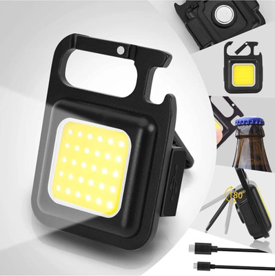 zenec mini keychain led for bottle opener Fishing_Walking & Camping light LED Front Light(Black)