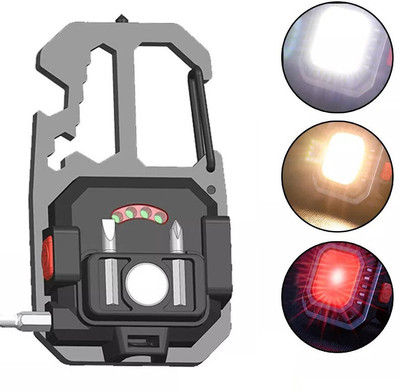 Xydrozen IDEAL for BLACKOUTS Flashlight Keychain Mini Flashlight 5 hrs Torch Emergency Light(Multicolor)