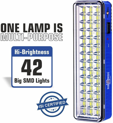 VR Bright Lite SS-Pick-EL-62s Blue 5 hrs Torch Emergency Light(Blue)
