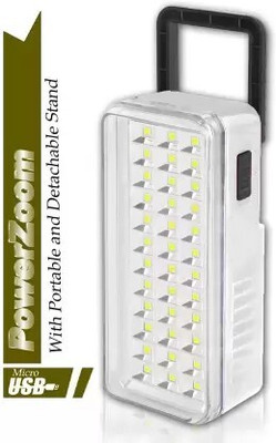 HASRU 36 High-Bright LED Light With Android Charging Support Flood Lamp(WHITE) 5 hrs Flood Lamp Emergency Light(White)