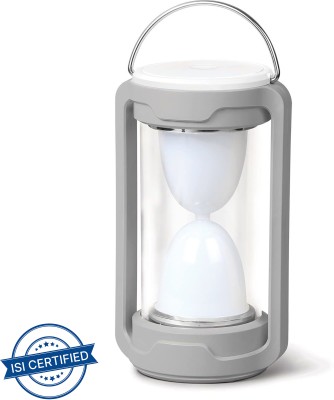 PHILIPS 5W Rechargeable LED Emergency Light, 4.5 hrs Lantern Emergency Light(Grey)