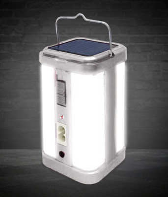 VR Bright Lite 32 Hi-Bright Smd With 4 Tube Lantern 7 hrs Lantern Emergency Light(Silver)