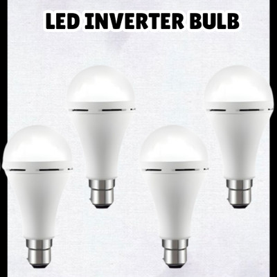 GUGGU 15W Emergency Inverter Bulb, Rechargeable Emergency Led Bulb For Power CutsGA34 4 hrs Bulb Emergency Light(White)