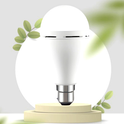 Clairbell Emergency 9W Inverter LED Bulb with 2000mAh Rechargeable Battery Pack of 1 D191 4 hrs Bulb Emergency Light(White)