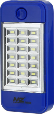 MZ M928 (RECHARGEABLE LED EMERGENCY LIGHT) 3000mAh Battery 15 hrs Torch Emergency Light(Blue)
