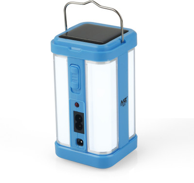 MZ M273 (LED RECHARGEABLE SOLAR LAMP) 32 SMD Bright Light, 5W & 1000mAh Battery 4 hrs Flood Lamp Emergency Light(Blue)