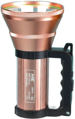 MZ M970 (LED RECHARGEABLE SEARCHLIGHT) 5 Modes Multifunctional,300W,7200mAh Battery 10 hrs Torch Emergency Light(Rose Gold)