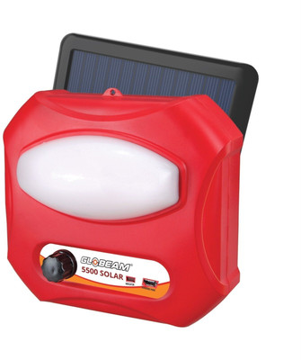 GLOBEAM 5500 Rechargeable Emergency Light with Side Torchlight 2500mAh Battery 8 hrs Lantern Emergency Light(Red)