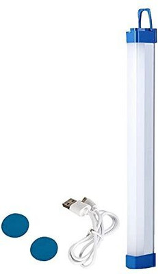 DIGSMORDEN Rechargeable LED Light Portable Work Light with Hanging Hook and Magnets 5 hrs Lantern Emergency Light(White)
