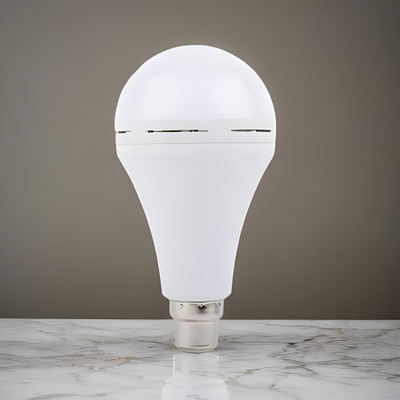 YAROH Emergency Bulb 9W LED 1200mAh battery 4 hrs emergency light backup bulbDI381 4 hrs Bulb Emergency Light(White)