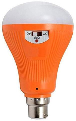 GLOWISH AC DC DUAL POWER LED EMERGENCY BULB WITH HANGING HOOK 4 hrs Lantern Emergency Light(Multicolor)