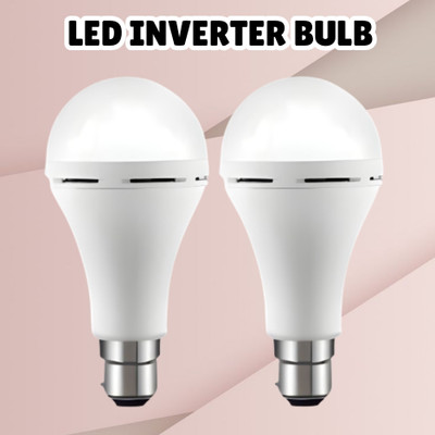 Clairbell 15W Emergency Inverter Bulb, Rechargeable Emergency Led Bulb For Power CutsI262 4 hrs Bulb Emergency Light(White)