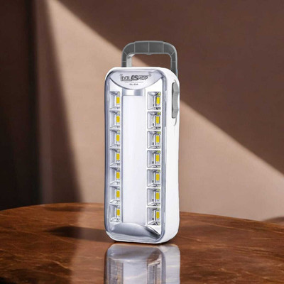iDOLESHOP 27 Bright LED +1 Tube With Rechargeable Android Charging Rechargeable-01 6 hrs Lantern Emergency Light(Grey)