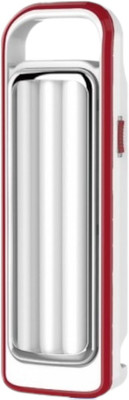 GLOWISH PORTABLE WALL HANGING DOUBLE TUBE RECHARGEABLE BRIGHT LED MULTI USE LAMP 6 hrs Flood Lamp Emergency Light(Red, Yellow, Blue)