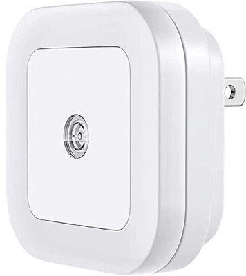 GIANT IMPEX Led Light Night Lamp with 0.5W Automatic Sensor Smart LED Night Lamp 6 hrs Bulb Emergency Light(White)