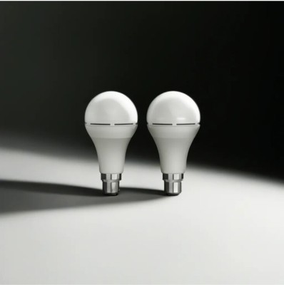 GUGGU 35L_Surya 2-Pack 12W Emergency LED Bulbs, Cool White 3 hrs Bulb Emergency Light(White)