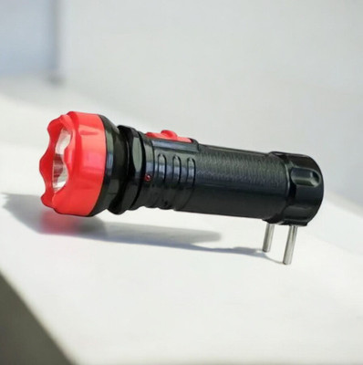 VR Bright Lite Rechargeable Emergency Light (Torch 5W T22_48)_VRBL320 10 hrs Torch Emergency Light(Black, Red)