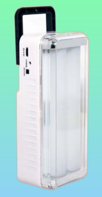 iDOLESHOP USB Solar-Led Tube Emergency Light_1241 4 hrs Lantern Emergency Light(White)