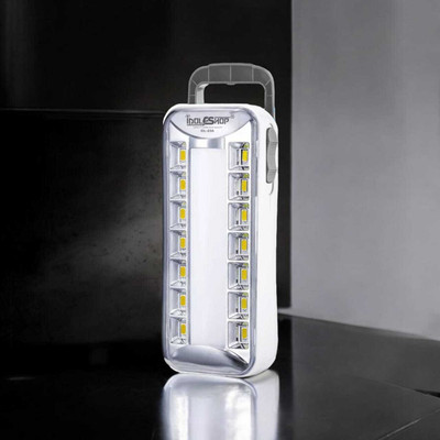 iDOLESHOP 15 Bright LED +1 Tube With Rechargeable Android Charging Rechargeable-01 6 hrs Lantern Emergency Light(Grey)