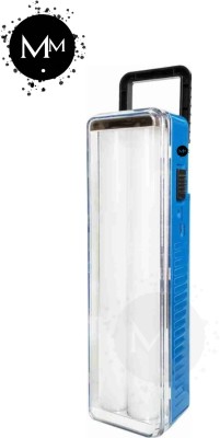HASRU Rechargeable solar light with double tube 8 hrs Lantern Emergency Light(Blue)
