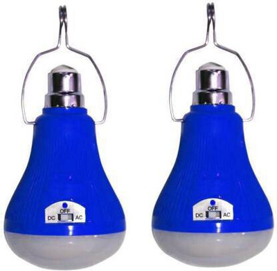 VR Bright Lite Ac-Dc 2Pecs Bulb Light,Emergency Lights-VRBL1314 5 hrs Bulb Emergency Light(Multicolor)