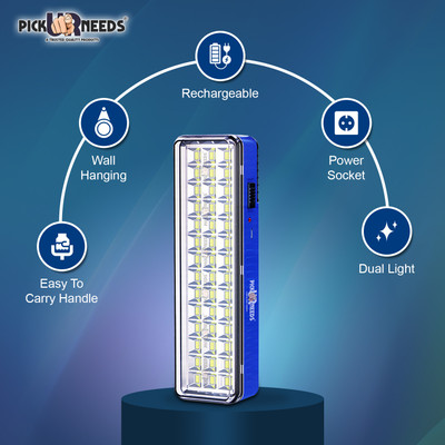 VR Bright Lite SS-PN-EL-61A Blue 7 hrs Torch Emergency Light(Blue)