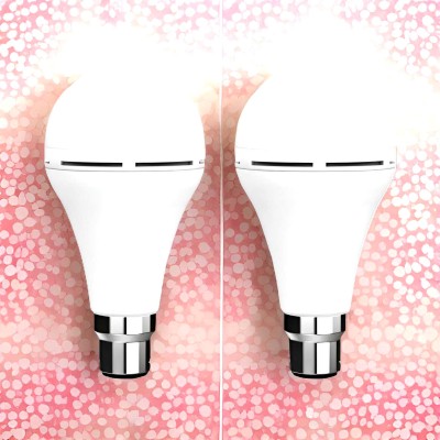 YAROH Surya Emergency Bulb 12W Rechargeable LED Emergency Light_Pack of 2 EI153 4 hrs Bulb Emergency Light(White)