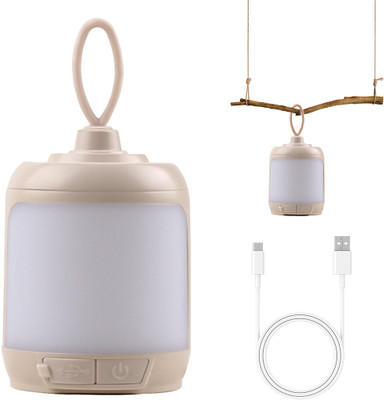Verilux Portable LED Lantern Rechargeable Camping Lamp 4 Modes 3 hrs Lantern Emergency Light(Multicolor)