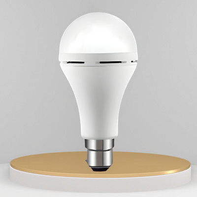 Clairbell Emergency 15W Inverter LED Bulb with 1200mAh Rechargeable Battery Q80 4 hrs Bulb Emergency Light(White)