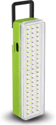 HASRU 60 High-Bright LED Light with Android Charging Support Emergency Stand 8 hrs 8 hrs Flood Lamp Emergency Light(Green)