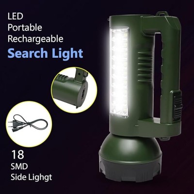 Zeus Volt 22W LED Portable Lantern| 1800mAh Rechargeable Li-ion Battery 8 hrs Torch Emergency Light(Green)