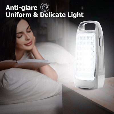 Lipzie 872AID60.RL9132.Emgncy.Light_SH 3 hrs Lantern Emergency Light(White)