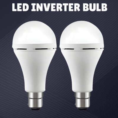 YAROH 15W Emergency Inverter Bulb, Rechargeable Emergency Led Bulb For Power CutsD171 4 hrs Bulb Emergency Light(White)