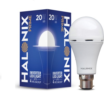 HALONIX 20W Inverter rechargeable led 4 hrs Bulb Emergency Light(White)