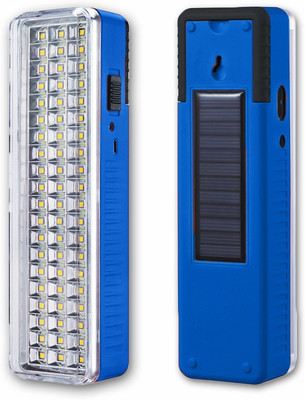 FIRSTLIKE Home Emergency Light Rechargeable 60 High-Bright LED & Android Charging Support 7 hrs Lantern Emergency Light(Blue)