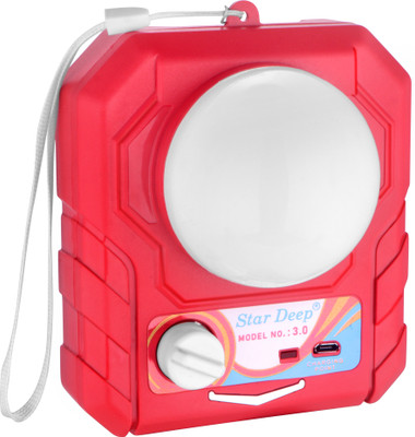 STARDEEP 3.0-EMERGENCY-LIGHT-WITH-SOLAR-PANEL-RED-COLOUR 12 hrs Lantern Emergency Light(Red)