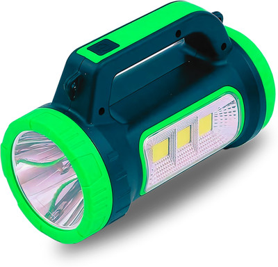 KAVYARA ™High Brightness Multifunctional LED SEARCH LIGHT SOLAR CHARGING 8 hrs Torch Emergency Light(Multicolor)
