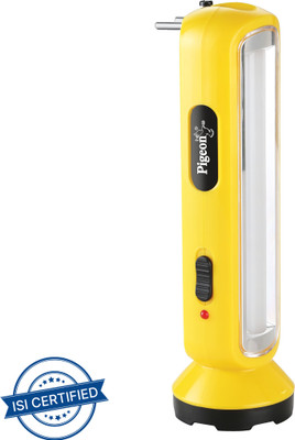 Pigeon Radiance-Led Torch 2 Hrs Torch Emergency Light(Yellow)