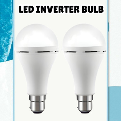 SACRO 15W Emergency Inverter Bulb, Rechargeable Emergency Led Bulb For Power CutsY192 4 hrs Bulb Emergency Light(White)