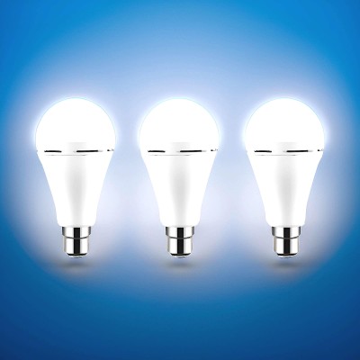FRONY (Emergency Bulb) 12W Rechargeable LED (Emergency Light) (Pack of 3) RO31 4 hrs Bulb Emergency Light(White)
