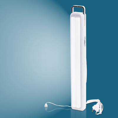 Pick Ur Needs Home Delight Rechargeable Long Tube 15-Hours LED Light 15 hrs Lantern Emergency Light(White)