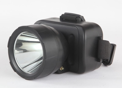 GLOBEAM Jugnu Rechargeable LED Headlamp with 2000mAh Battery, Headlamp Torch 5 hrs Torch Emergency Light(Black)