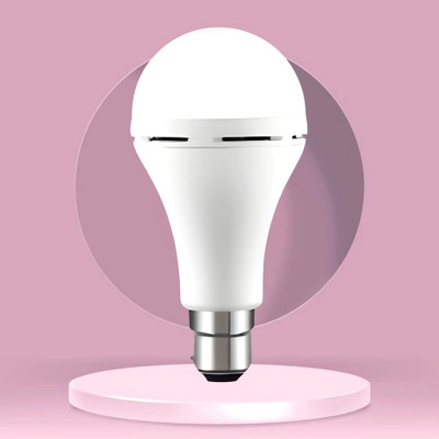 Clairbell Emergency 9W Inverter LED Bulb with 2000mAh Rechargeable Battery Pack of 1 D306 4 hrs Bulb Emergency Light(White)