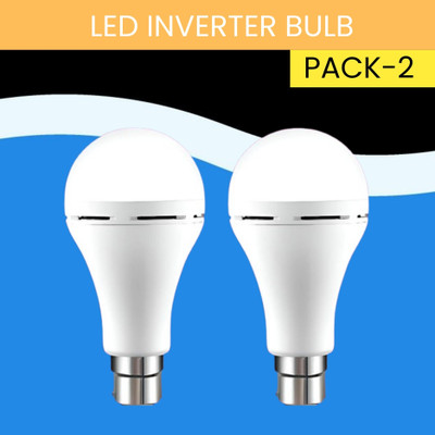 SYARA 12W Emergency Inverter Bulb, Rechargeable Emergency Led Bulb For Power CutsJ25 4 hrs Bulb Emergency Light(White)