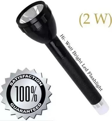 Zeno volt Flashlights Light , Repairing, TORCH WITH 5 hrs Torch Emergency Light Torch(Black, 16 cm, Rechargeable)